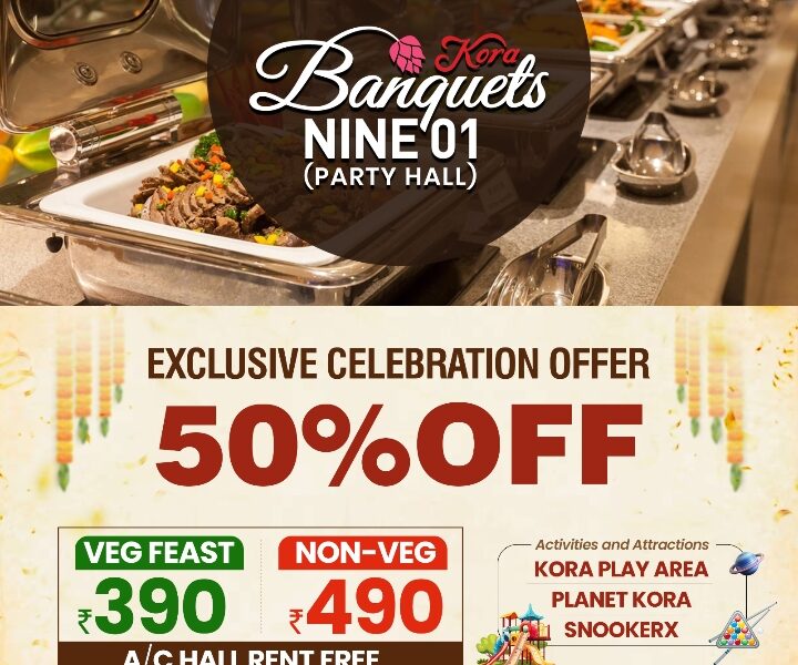 Banquet Nine 01 - Best Benquet hall in Velachery, Chennai